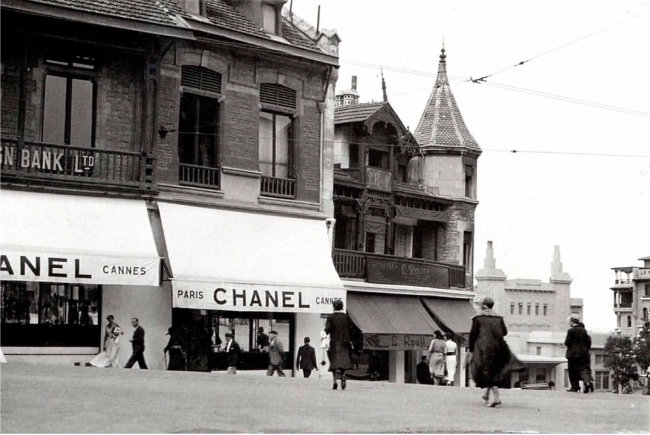 1918년 파리 캄봉 거리에 오픈한 샤넬 매장. [인사이드 샤넬 제공]