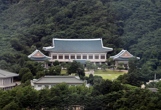 현재 대통령 집무실이 있는 청와대 전경. [김동주 동아일보 기자]