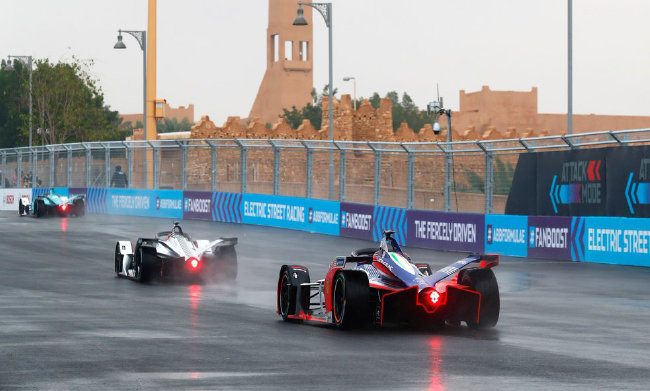 2018년부터 사우디아라비아 디리야에서 열리는 자동차 경주대회 ‘포뮬러E’. [아라비안 비즈니스 홈페이지]