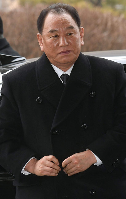 북한 김영철 전 통일전선부장이 대남기구인 통일전선부 고문에 임명됐다고 19일 노동신문이 보도했다. [동아DB]