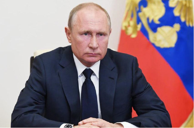 블라디미르 푸틴 러시아 대통령이 전술적·전략적으로 핵무기를 사용할 것이라는 관측도 있다. [AP 뉴시스]