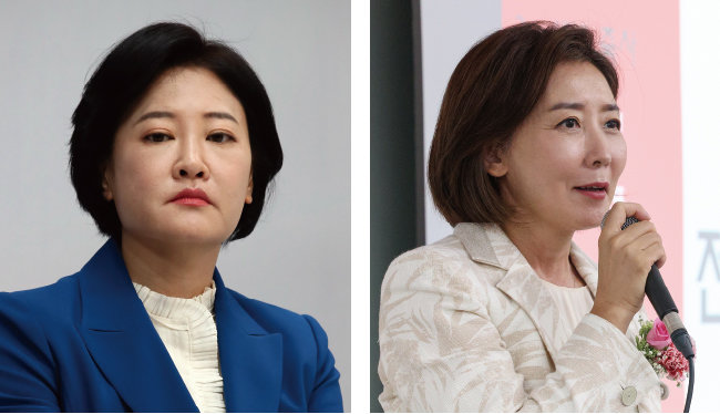 이수진 민주당 의원(왼쪽). 나경원 전 의원. [뉴스1]