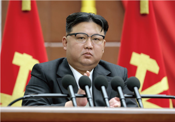 지난해 12월 26~30일 진행된 북한 노동당 연말 전원회의에서 김정은 총비서는 “핵무력을 동원해서라도 한국 영토를 점령하라”고 말했다. [뉴스1]