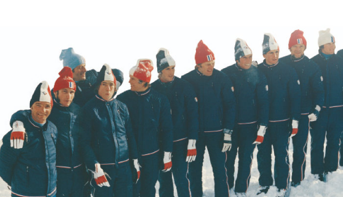 몽클레르는 1968년 프랑스 그르노블에서 열린 동계 올림픽에서 프랑스 활강 스키 국가대표팀의 공식 후원사로 선정됐다. [몽클레르]