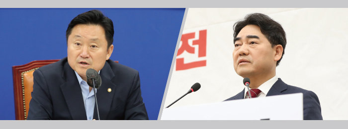 더불어민주당 최인호(왼쪽). 국민의힘 이성권. [뉴스1]
