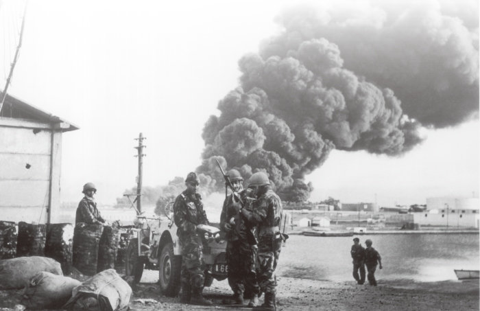 1956년 10월 29일, 이스라엘군이 이집트를 공격하는 제2차 중동전쟁이 발생했다. [Gettyimage]