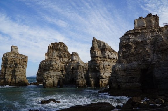 백령도 두무진. 강제윤