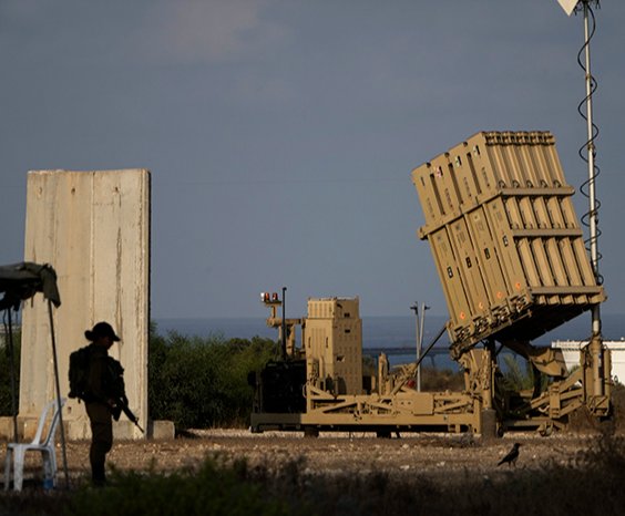 이스라엘 방공 시스템 아이언돔. 뉴시스