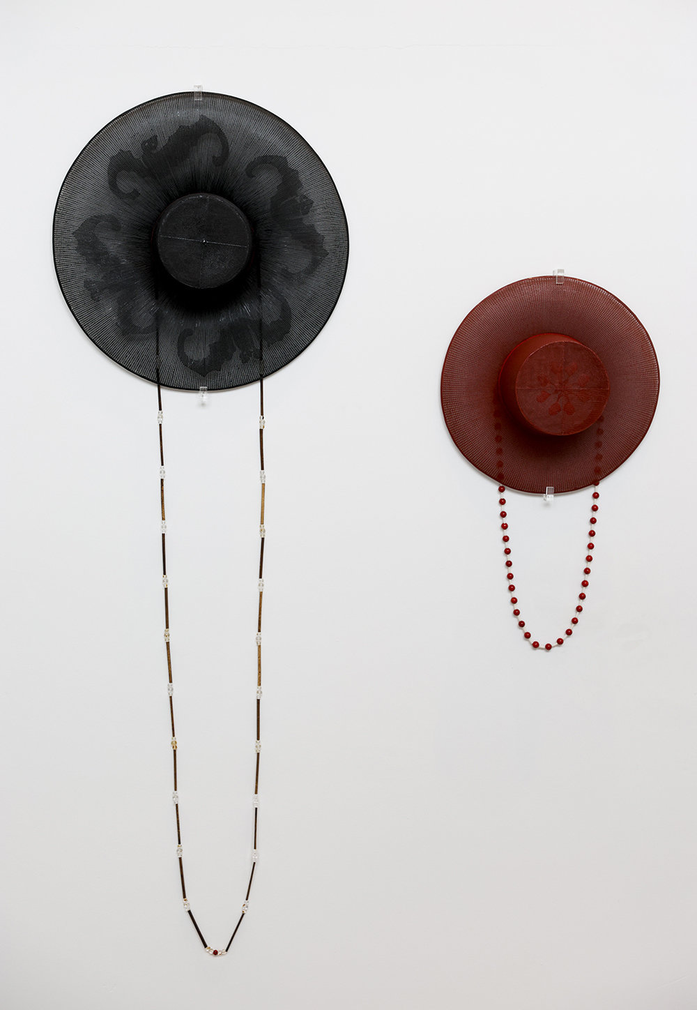 흑립(왼쪽)과 주립.