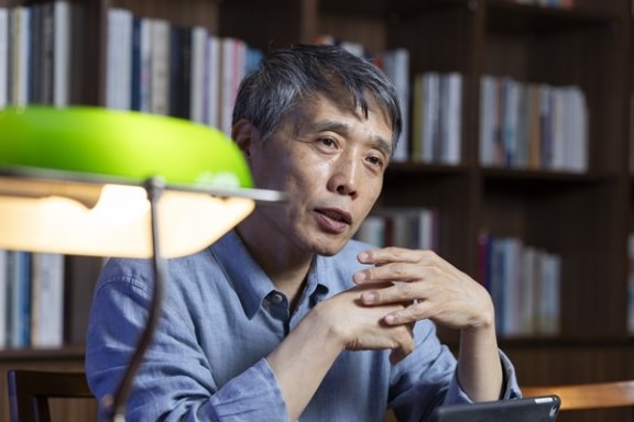 박현욱 초대 청계천문화관장. 조영철 기자