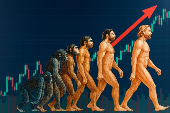 시장에서 살아남는 이는 가장 똑똑한 투자자도, 가장 빠른 투자자도 아닌, 변화에 가장 잘 적응한 투자자다. AI 생성 이미지