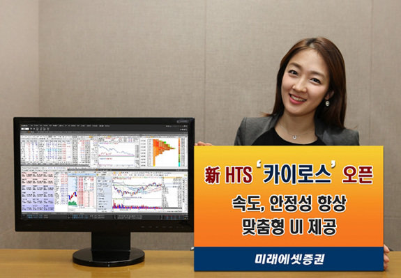 미래에셋증권이 2013년 내놓은 HTS(Home Trading System) 프로그램 카이로스. 뉴스1
