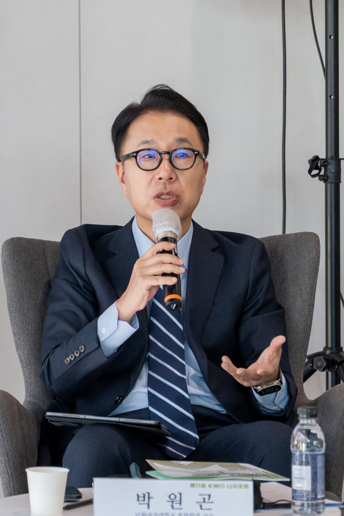 주제 발표를 맡은 박원곤 이화여대 북한학과 교수. 홍태식 객원기자