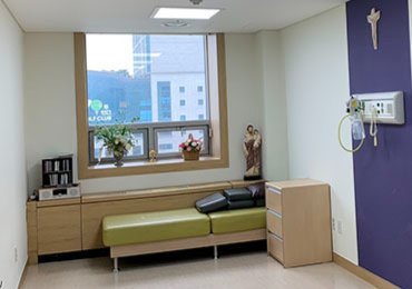 여의도성모병원 호스피스 병동에 있는 ‘임마누엘실’. 