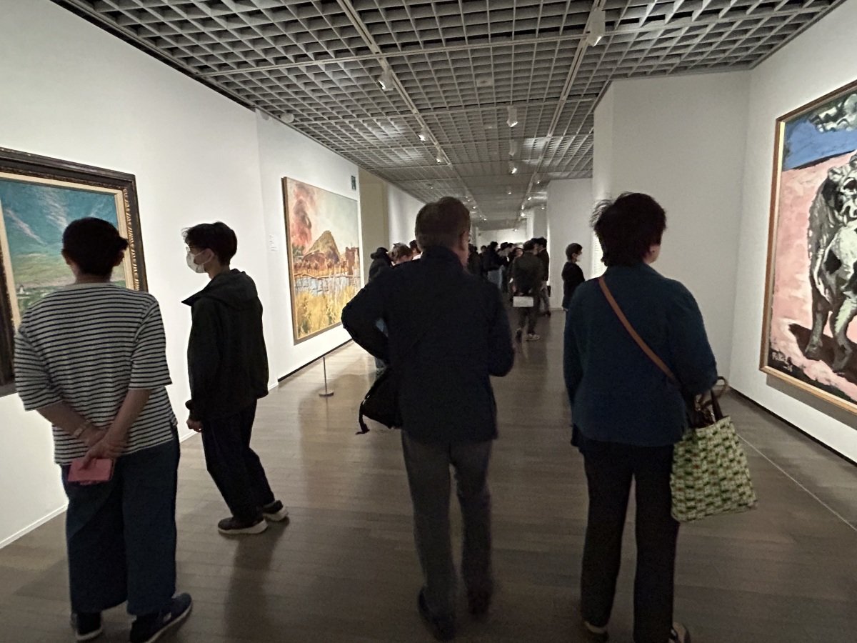 종전 작가들이 그린 그림을 전시하고 있는 도쿄 국립근대미술관. 도쿄=허문명기자