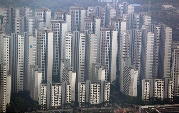 서울 송파구 롯데월드타워 전망대 서울스카이에서 바라본 헬리오시티 아파트 단지. 뉴스1