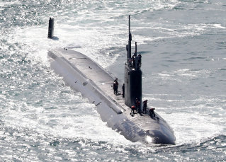 미국 해군 버지니아급 핵추진잠수함 ‘미주리함(SSN-780)’. 뉴스1 