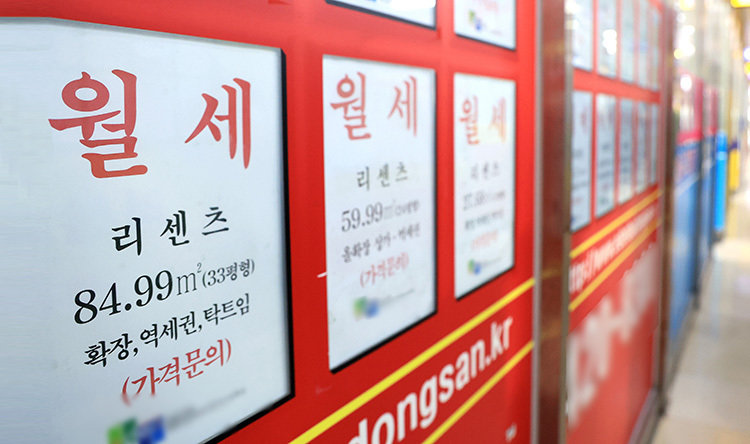 10·15부동산대책으로 실거주가 의무화되며 수도권 아파트 월세 가격상승률이 고공 행진하고 있다. 뉴스1