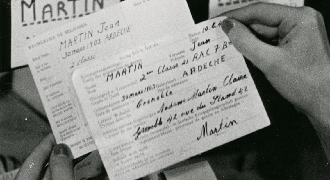 실종자와 관련된 정보를 모으는 수색 카드. 현재는 더 다양한 정보와 상황을 적고, 데이터베이스화할 수 있는 형태로 발전했다. ©ICRC 블로그