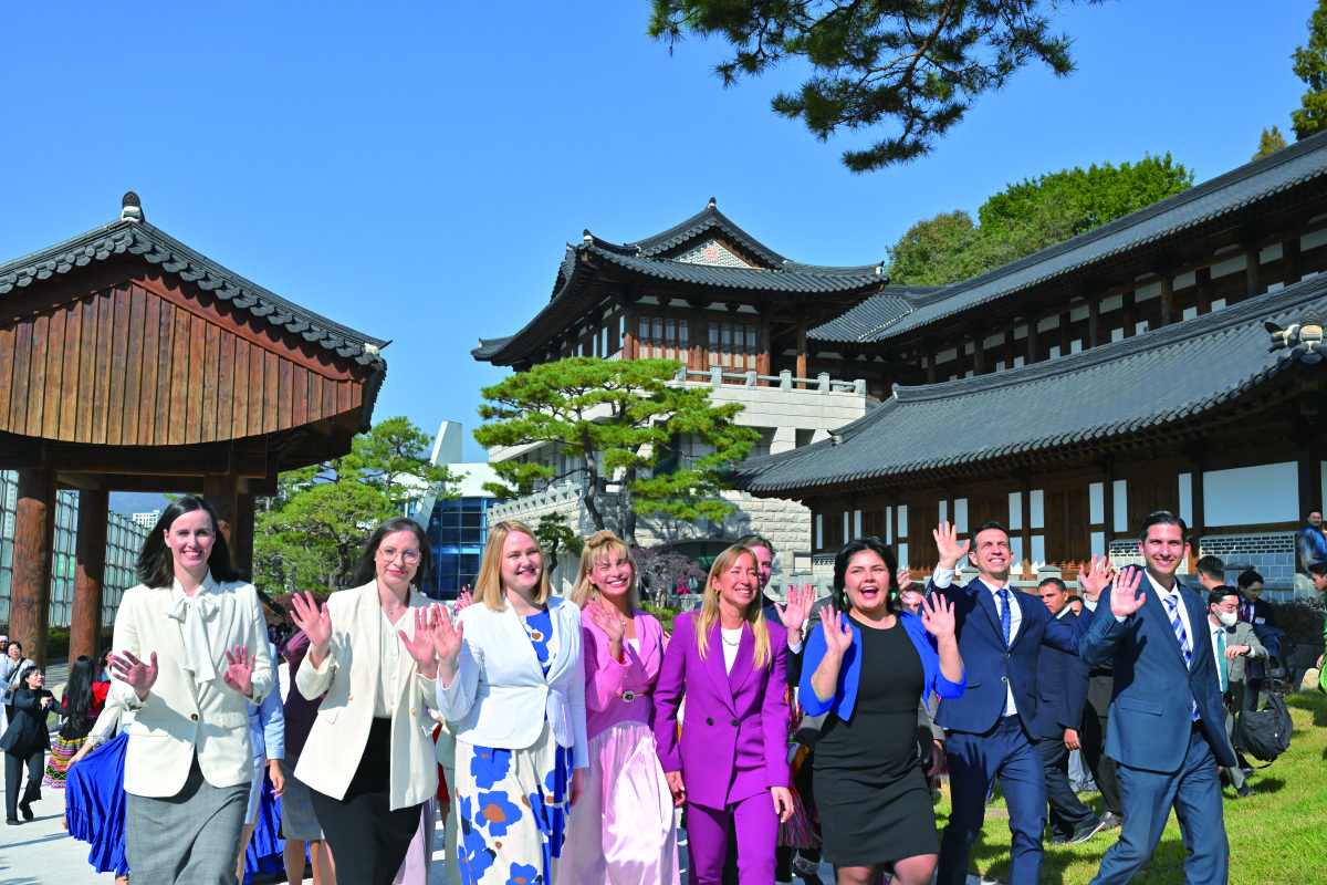 2025년 11월 하나님의 교회 83차 해외성도방문단이 엘로힘기념관을 찾았다. 하나님의 교회