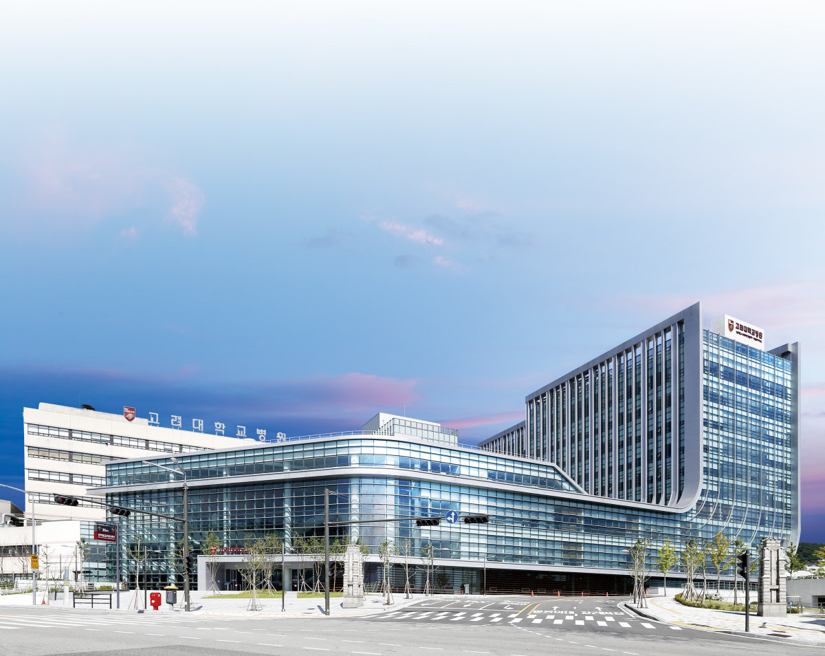 고려대안암병원 전경. 고려대안암병원