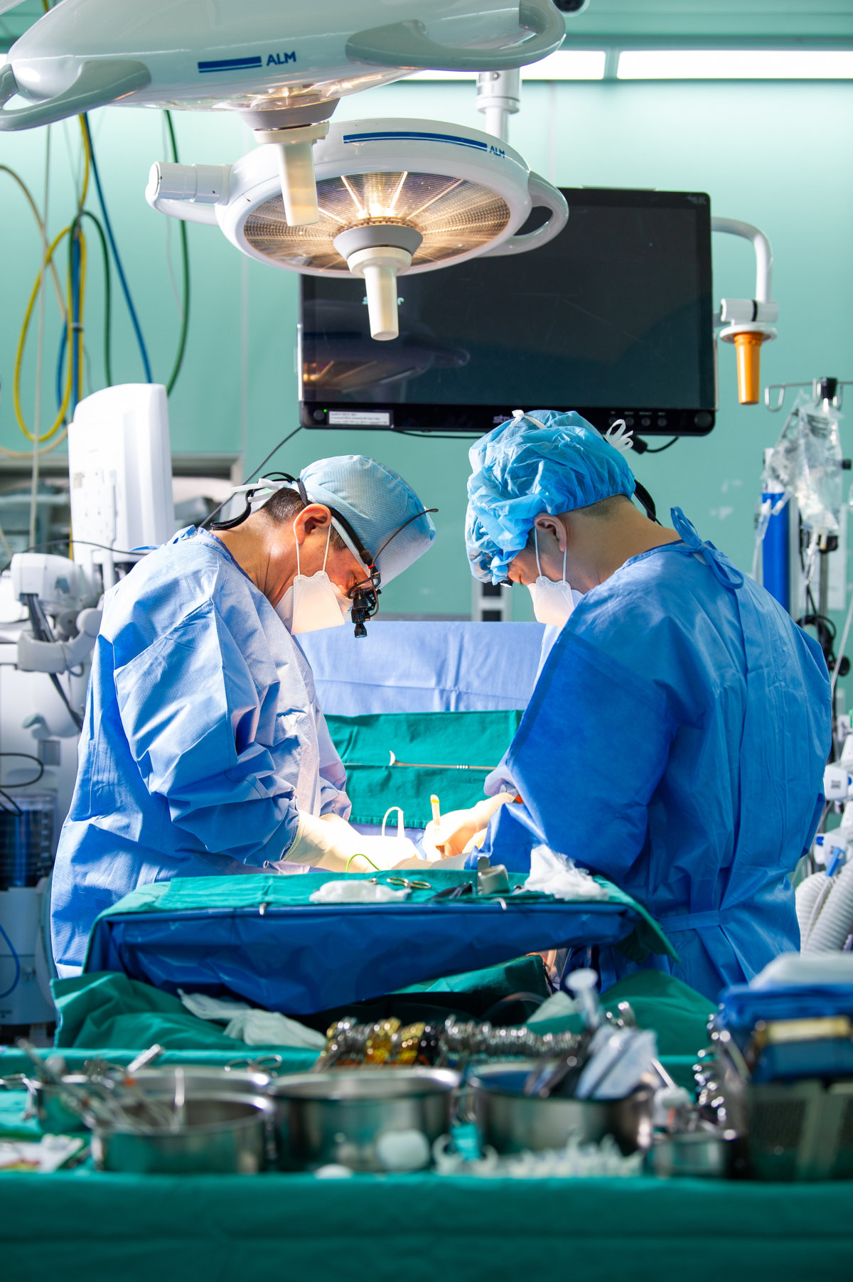 고려대안산병원은 중증질환 치료 거점으로서 ‘지역 의료 네트워크 강화’에 힘을 실어왔다. 사진은 고려대안산병원 수술실. 고려대안산병원