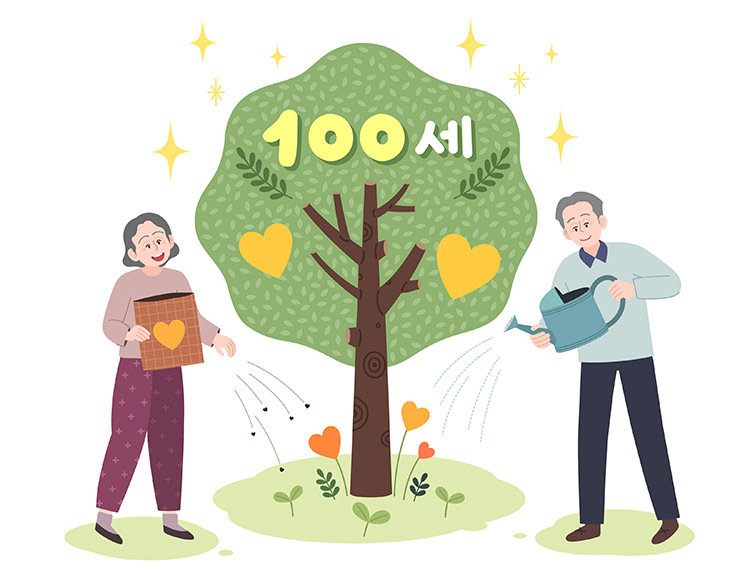 100세 시대를 준비하는 가장 확실한 방법은 오늘 건강한 선택을 하는 것이다.Gettyimage