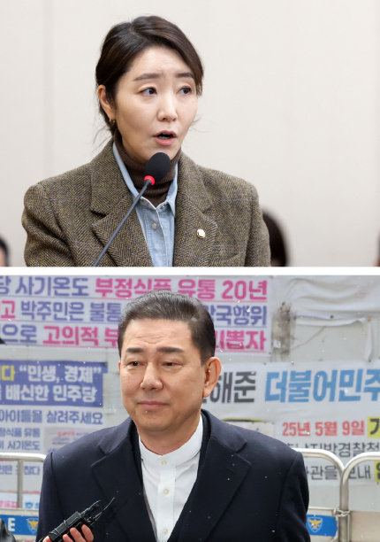 공천헌금 논란으로 민주당에서 제명된 강선우(위)·김병기 의원. 뉴스1, 동아DB