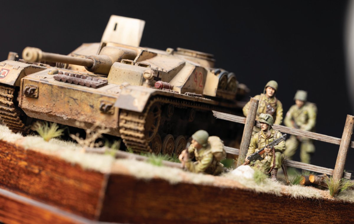 제2차 세계대전 서부전선 디오라마.