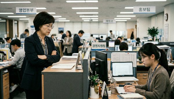 수습 직원을 해고할 때는 사회 통념상 함께 근무하기 어렵다고 인정될 만한 구체적이고 합리적인 사유가 있어야 한다. AI 생성 이미지