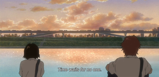 일본 애니메이션 '시간을 달리는 소녀'의 한 장면. [IMdB]