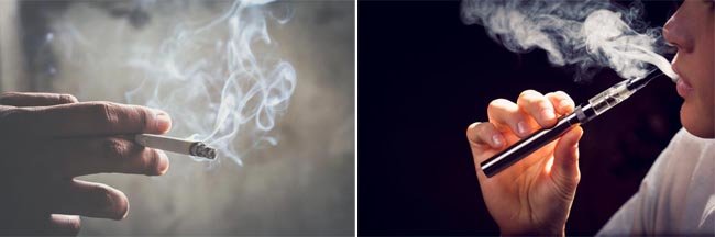 전자담배와 궐련을 함께 사용하는 것이 궐련만 피우는 것보다 건강에 더 나쁘다. [게티이미지]