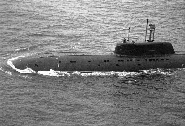 시에라급 원자력 잠수함. [미국해군 제공]