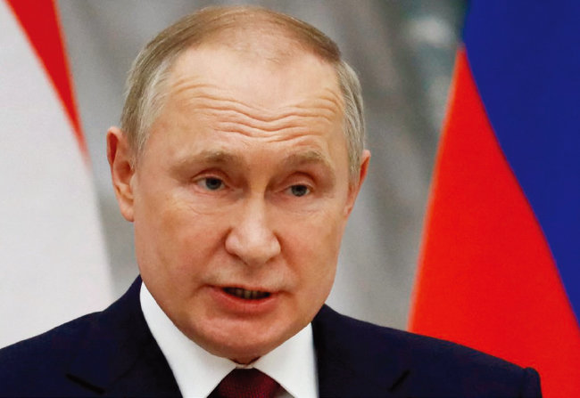 블라디미르 푸틴 러시아 대통령은 최근 유럽 국가 등에 천연가스 대금을 루블화로 지급할 것을 요구했다. [TASS]