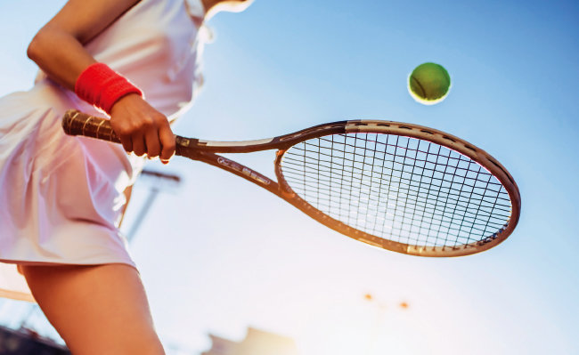 중년층 스포츠로 여겨지던 테니스를 취미로 즐기는 젊은 세대가 늘어났다. [GETTYIMAGES]