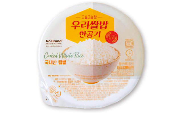 이마트 노브랜드 즉석밥 ‘우리 쌀밥 한공기’. [사진 제공 · 이마트]