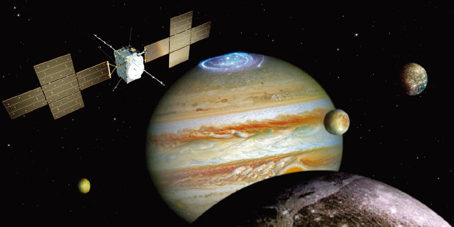 4월 발사 예정인 유럽우주국(ESA)의 목성 탐사선 ‘주스’. [ESA 제공]