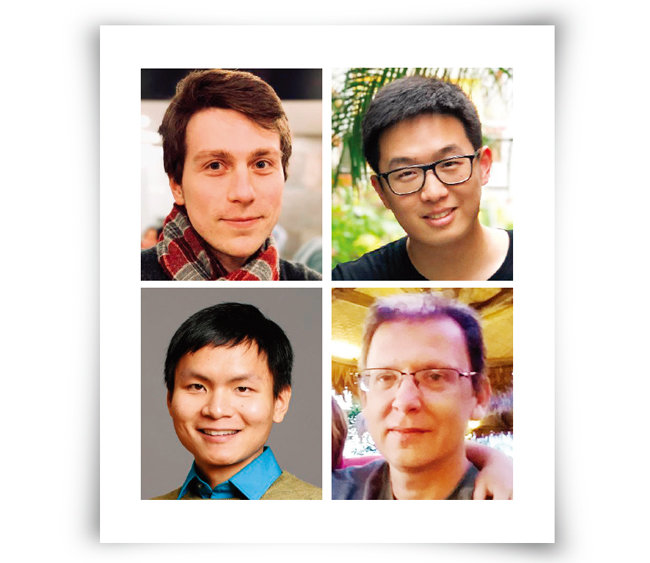 xAI에 함류한 AI 전문가들. 왼쪽 위부터 시계 빙행으로 이고르 바부슈킨, 토니 우, 크리스천 세게디, 그레그 양. [트위터 캡처]