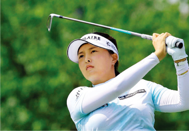 한때 세계 여자골프를 주름잡았던 한국이 미국여자프로골프협회(LPGA) 투어에서 힘을 잃으며 변방 국가로 전락했다. 여자골프 세계랭킹 최장 기간(163주) 1위 기록을 가진 고진영(사진)은 올 시즌 2승에 그치며 세계랭킹 4위에 머물고 있다. [LG전자 제공]
