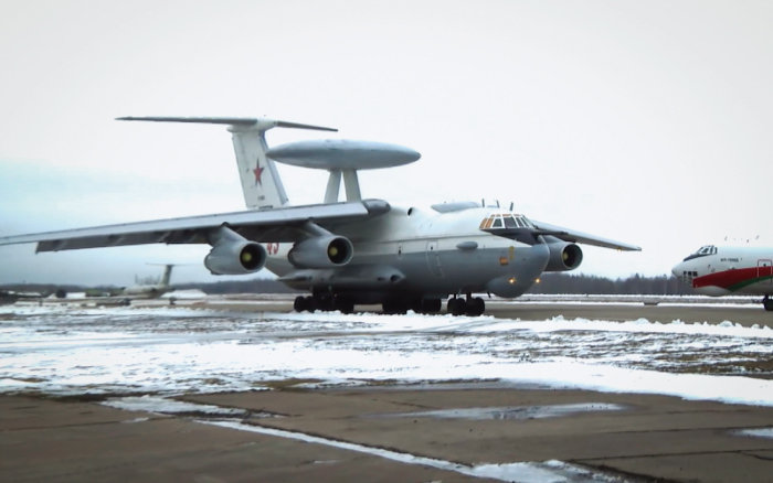 러시아 공군 A-50 조기경보기. [뉴시스]