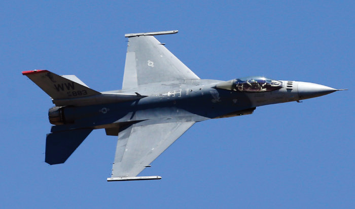 미국 공군 F-16 전투기. [뉴시스]