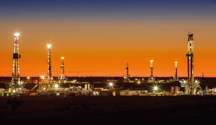 미국 최대 에너지 기업 엑손모빌이 텍사스 퍼미언 분지에서 셰일오일을 퍼 올리고 있다. [엑손모빌 제공]