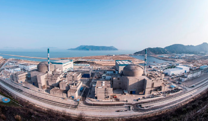 중국 광둥성에 있는 타이산 원전 전경. [위키피디아]
