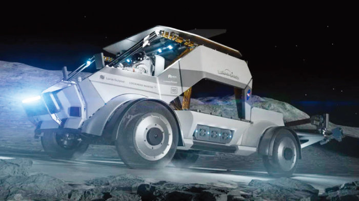 미국항공우주국(NASA)이 최근 선정한 달탐사 차량 개발업체 중 한 곳인 루나 아웃포스트의 달탐사 차량 개념도.