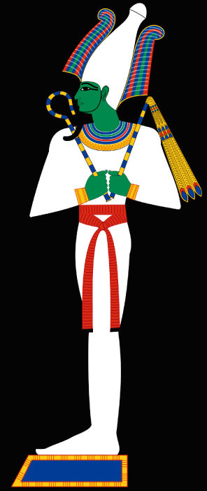 이집트 신 오시리스. [위키피디아]