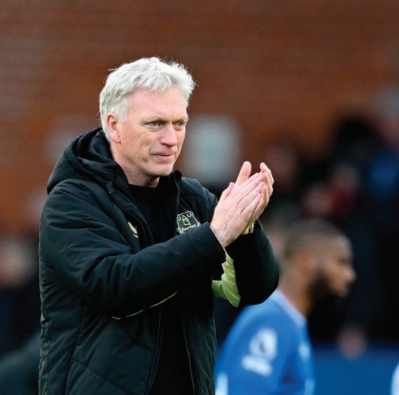 잉글랜드프리미어리그(EPL) 에버턴의 데이비드 모이스 감독.  GETTYIMAGES