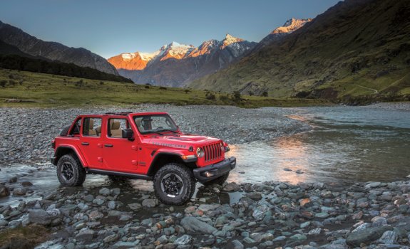 오프로더의 상징으로 통하는 지프 랭글러. 뉴시스