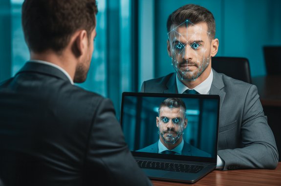 지난해 인공지능(AI) 딥페이크 기술을 사용해 고위 임원의 얼굴을 복제한 뒤 진짜 임원이 화상회의를 진행하는 것처럼 꾸민 사이버 사기 사건이 발생했다. 사진은 챗GPT 4o로 제작한 이미지. 김지현 제공