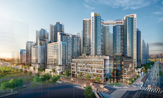 최근 특별공급 및 일반공급 청약에서 흥행에 성공한 잠실르엘 투시도. 롯데건설 제공 