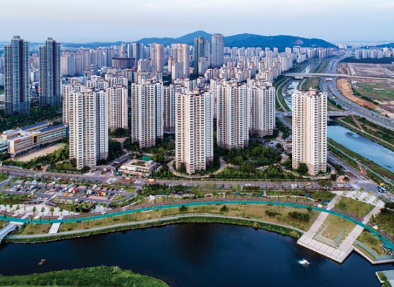 인천 청라신도시. GETTYIMAGES